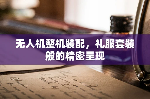 无人机整机装配，礼服套装般的精密呈现