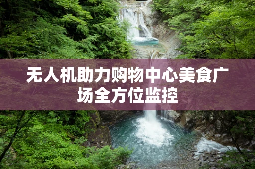 无人机助力购物中心美食广场全方位监控