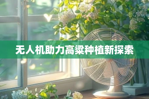 无人机助力高粱种植新探索