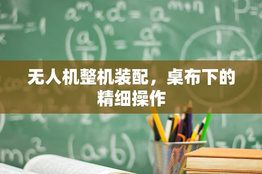 无人机整机装配，桌布下的精细操作