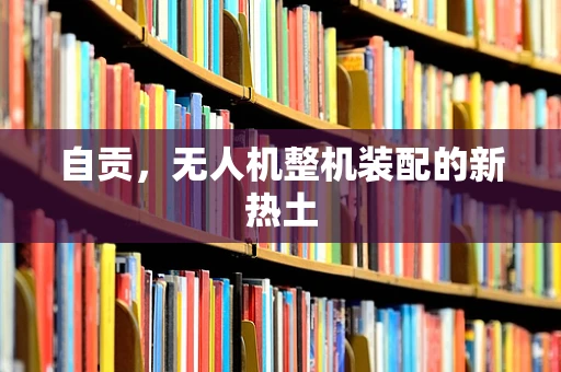自贡，无人机整机装配的新热土