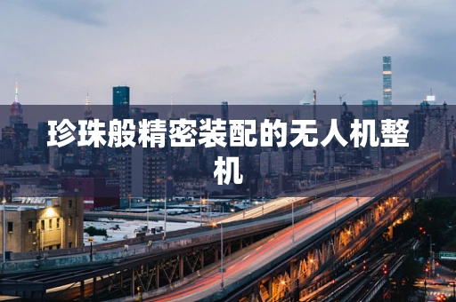 珍珠般精密装配的无人机整机