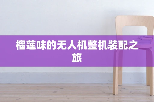 榴莲味的无人机整机装配之旅