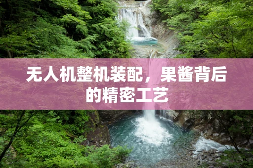 无人机整机装配，果酱背后的精密工艺