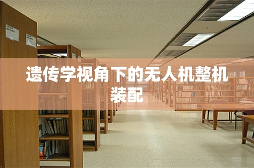 遗传学视角下的无人机整机装配