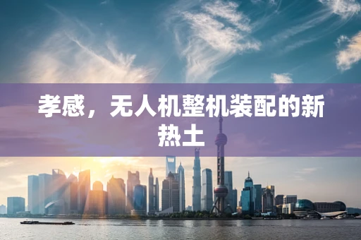 孝感，无人机整机装配的新热土