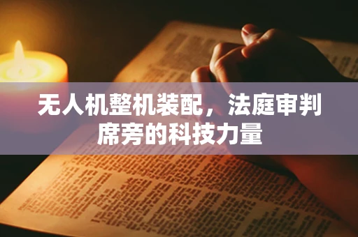 无人机整机装配，法庭审判席旁的科技力量