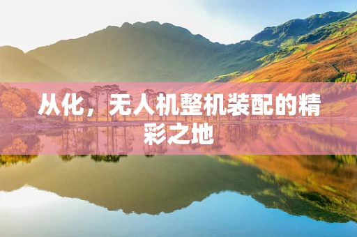 从化，无人机整机装配的精彩之地