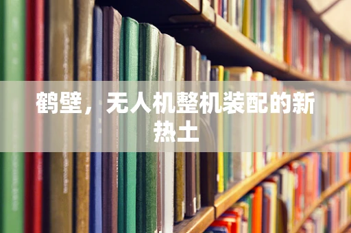 鹤壁，无人机整机装配的新热土