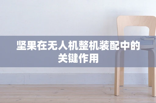 坚果在无人机整机装配中的关键作用