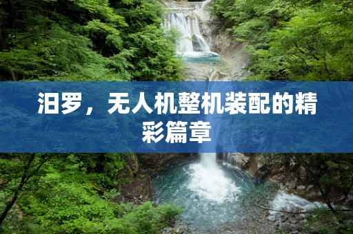 汨罗，无人机整机装配的精彩篇章