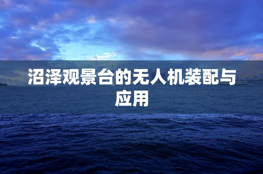 沼泽观景台的无人机装配与应用