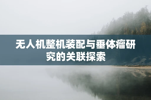 无人机整机装配与垂体瘤研究的关联探索