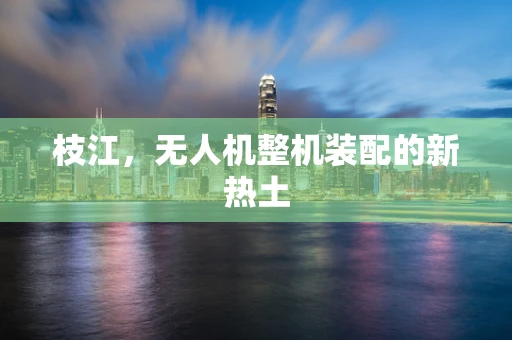 枝江，无人机整机装配的新热土