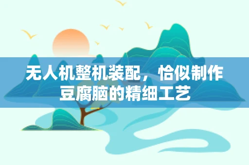 无人机整机装配，恰似制作豆腐脑的精细工艺