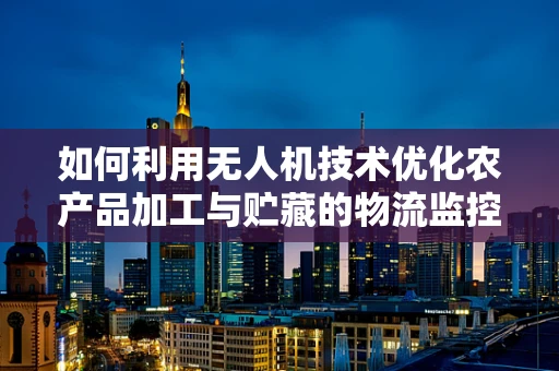 如何利用无人机技术优化农产品加工与贮藏的物流监控？