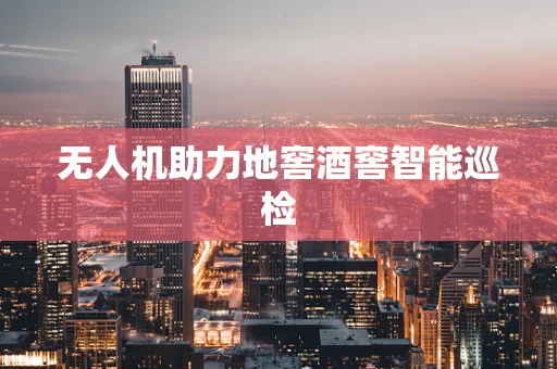 无人机助力地窖酒窖智能巡检