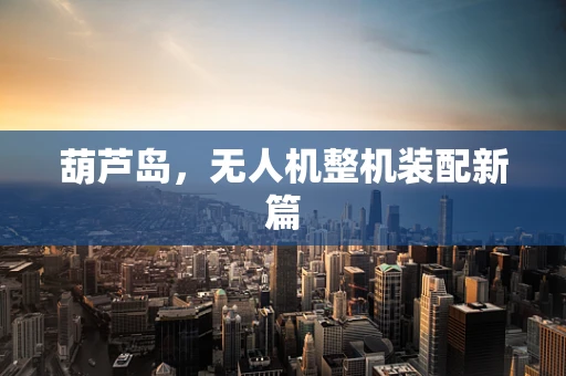 葫芦岛，无人机整机装配新篇