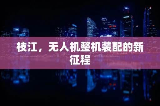 枝江，无人机整机装配的新征程