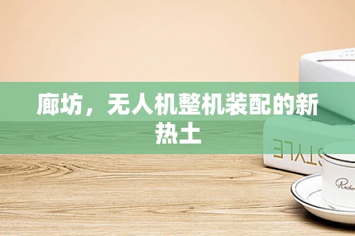 廊坊，无人机整机装配的新热土