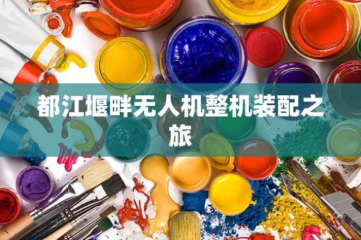 都江堰畔无人机整机装配之旅