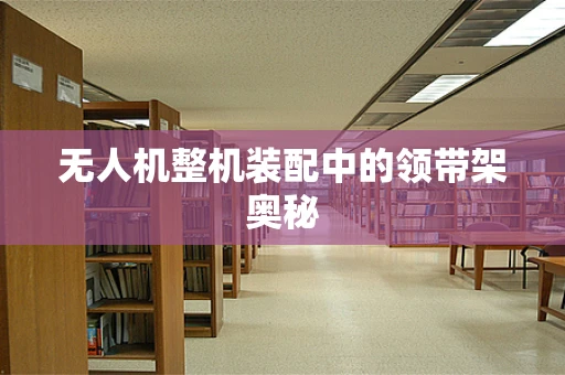 无人机整机装配中的领带架奥秘