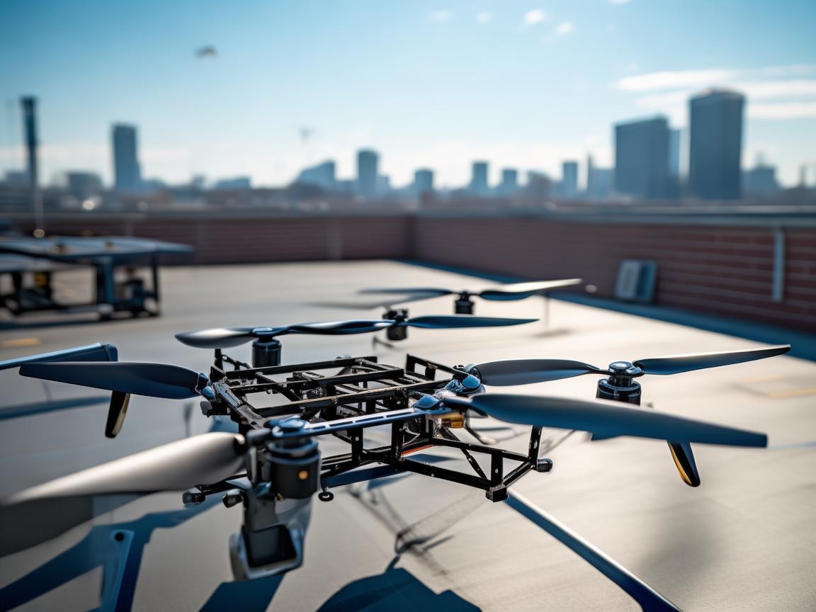 楼顶停车场无人机整机装配要点