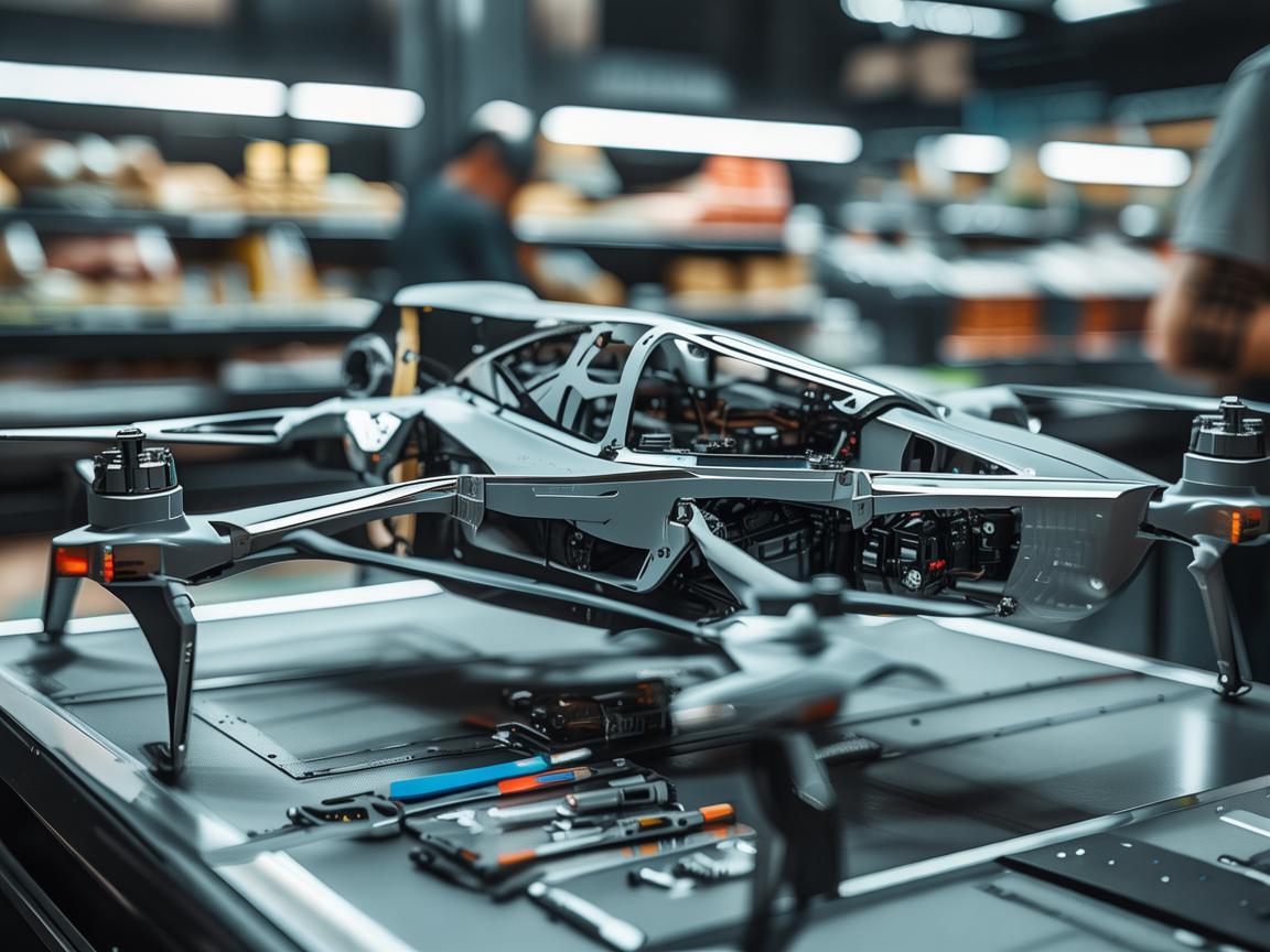 超市场景下无人机整机装配与应用 超市场景下无人机整机装配与应用