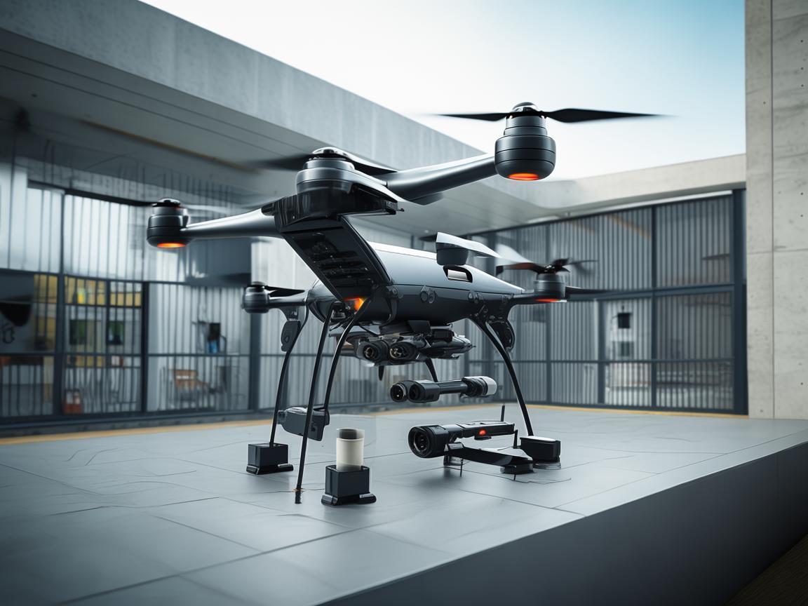 无人机整机装配在监狱牢房监管中的应用