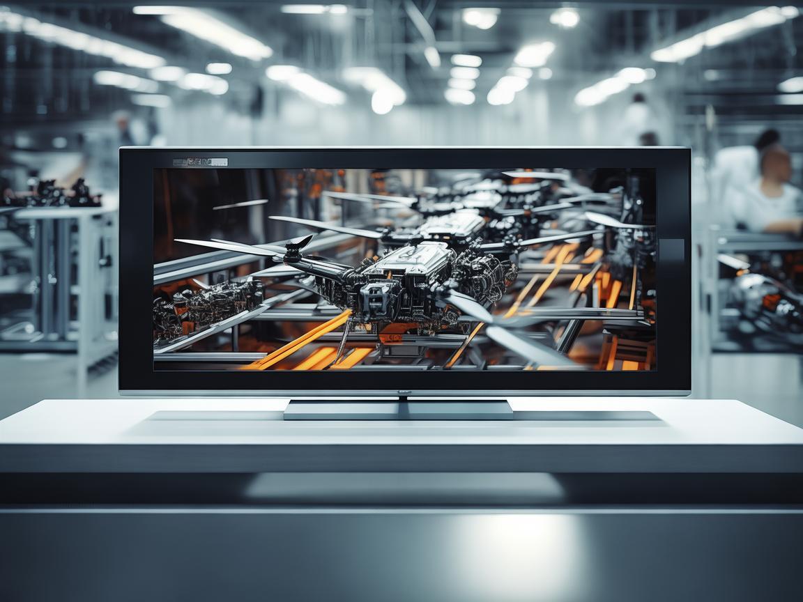 无人机整机装配,电视柜视角下的精密协作 无人机整机装配,电视柜视角下的精密协作