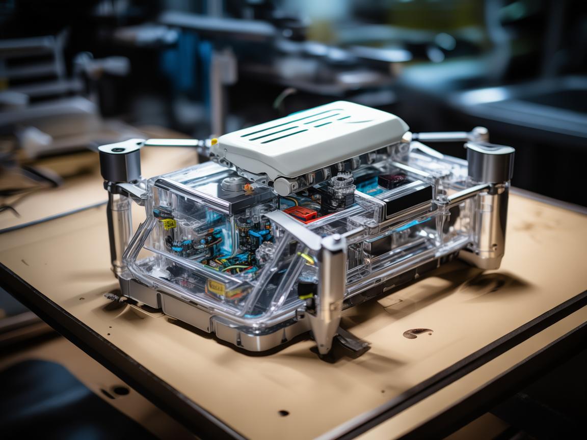 宠物玩具无人机的整机装配奥秘