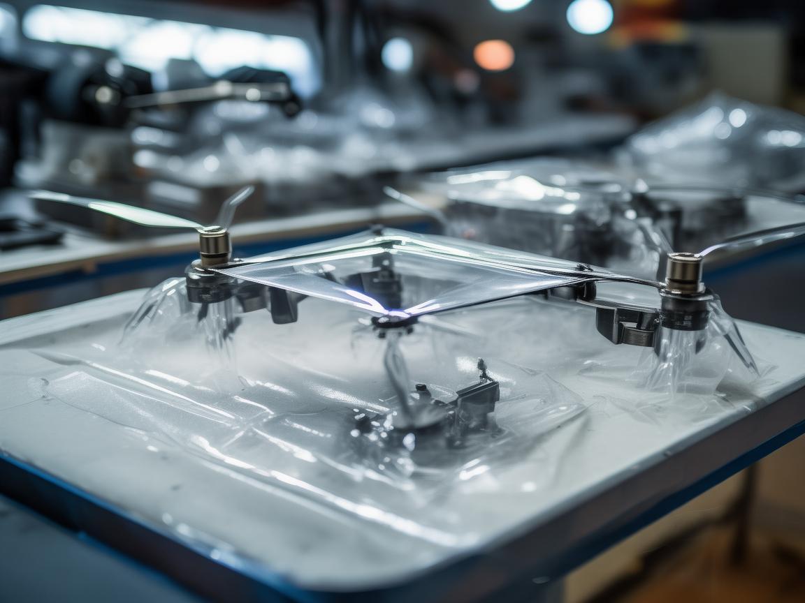 无人机整机装配中的保鲜袋妙用