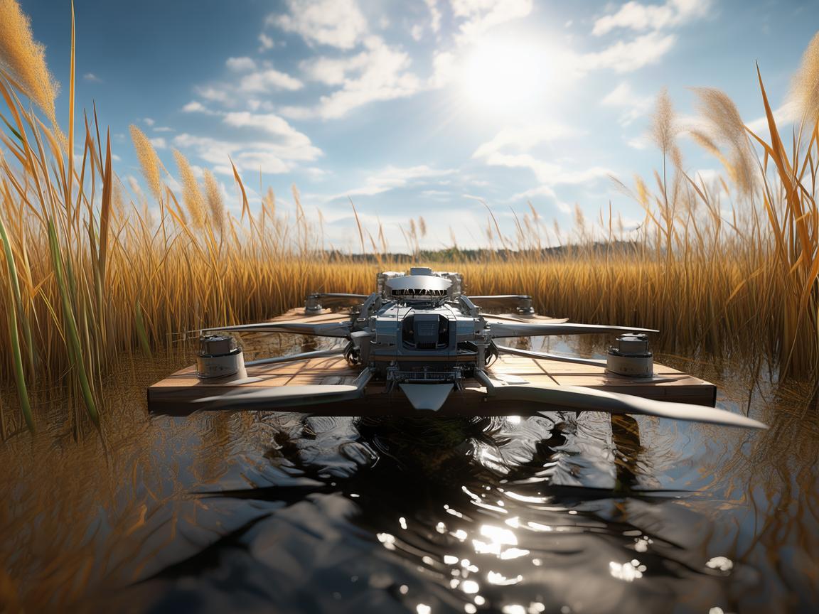 湿地芦苇荡中的无人机整机装配之旅