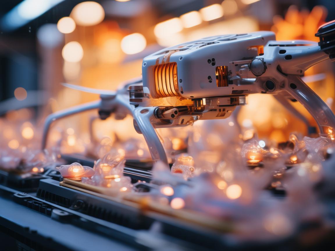 无人机整机装配中的布丁奥秘 无人机整机装配中的布丁奥秘