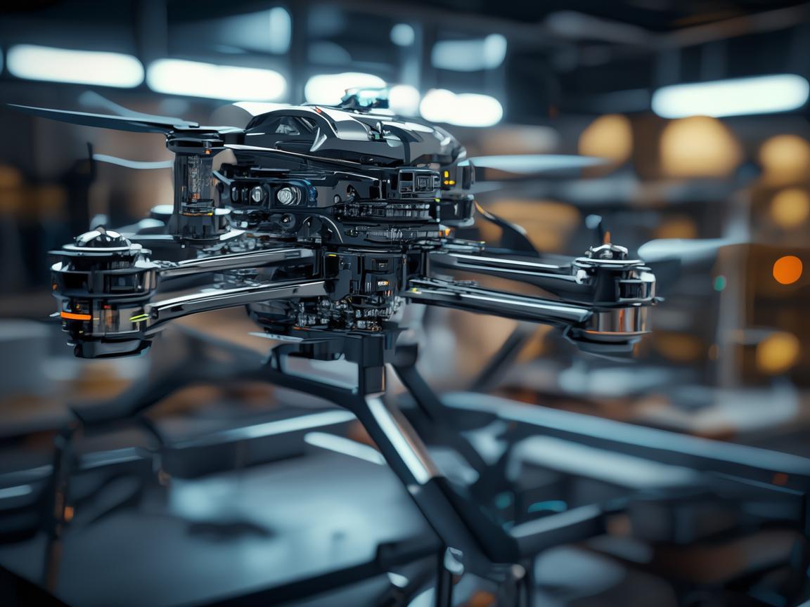 电力机车巡检新利器——无人机整机装配探秘