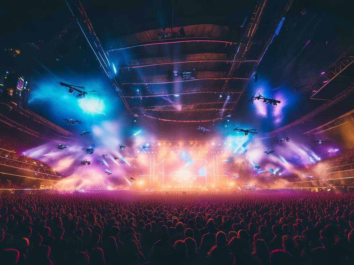 无人机助力演唱会,打造震撼视觉盛宴 无人机助力演唱会,打造震撼视觉盛宴