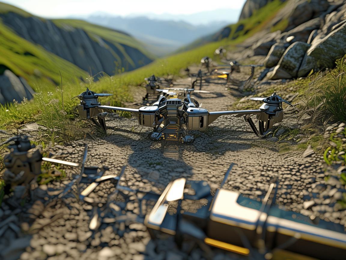 山区登山道无人机整机装配要点 山区登山道无人机整机装配要点