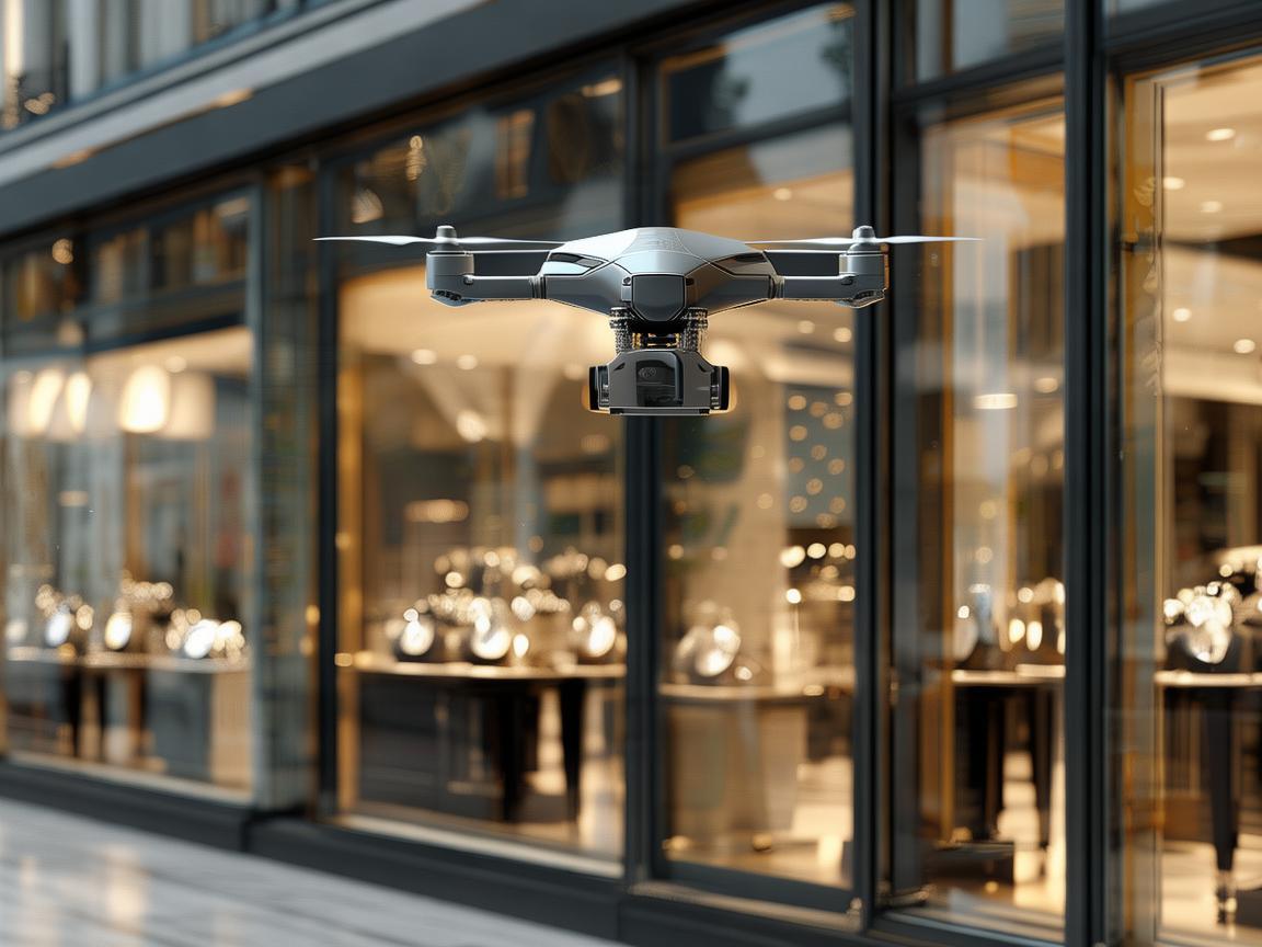无人机助力珠宝店安防与展示