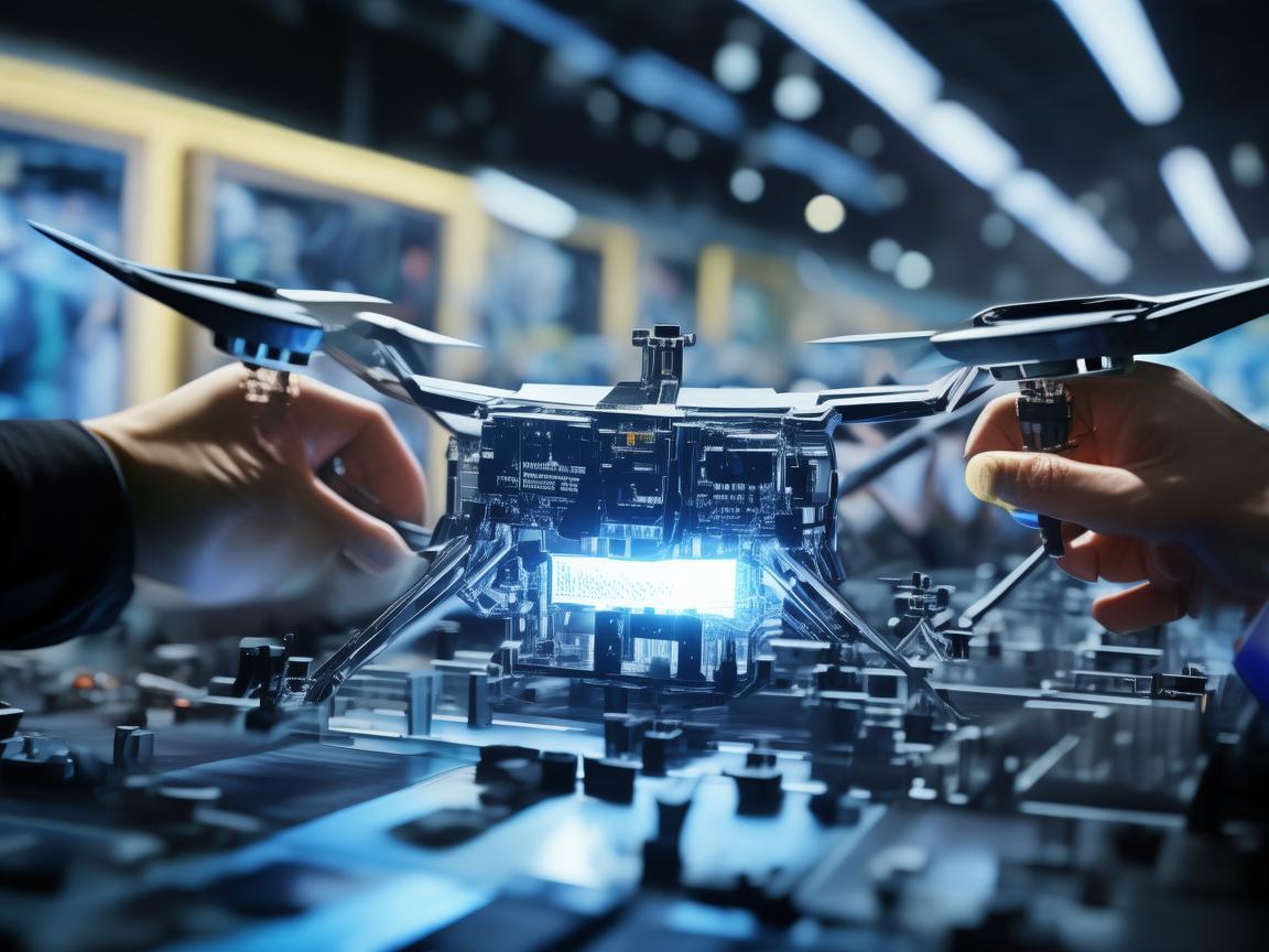 无人机整机装配，解锁画廊画框创意应用