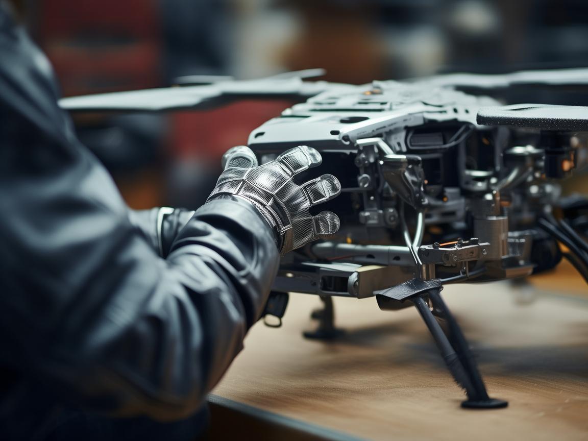 袖套在无人机整机装配中的巧妙应用