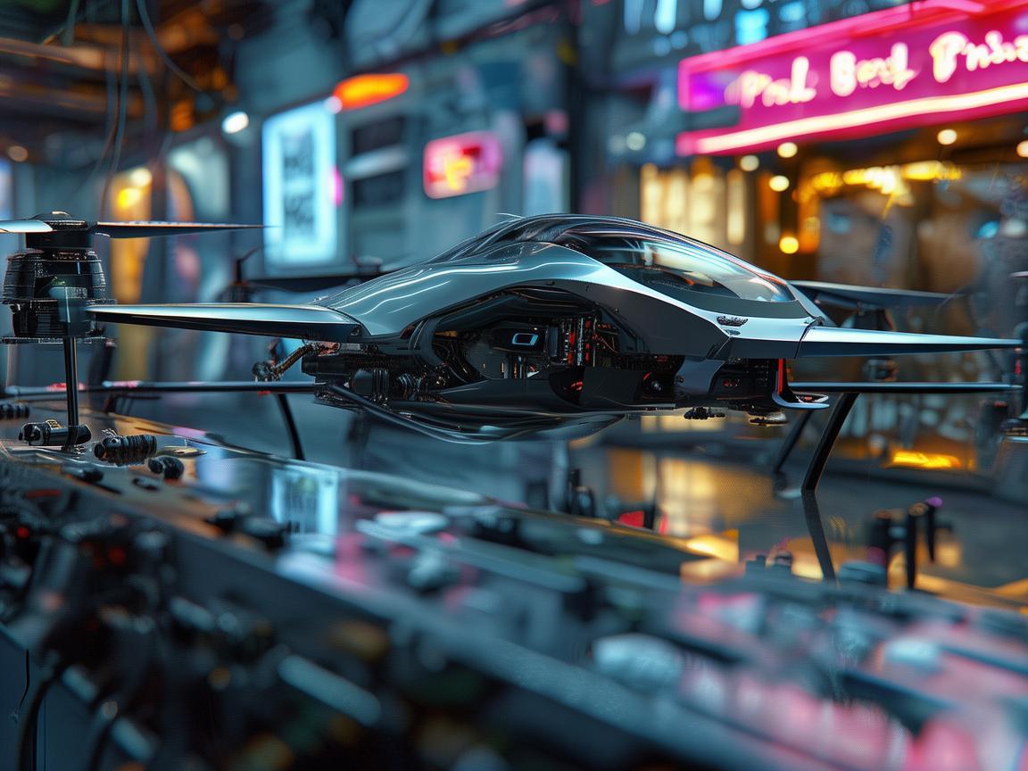 酒吧街无人机整机装配与应用