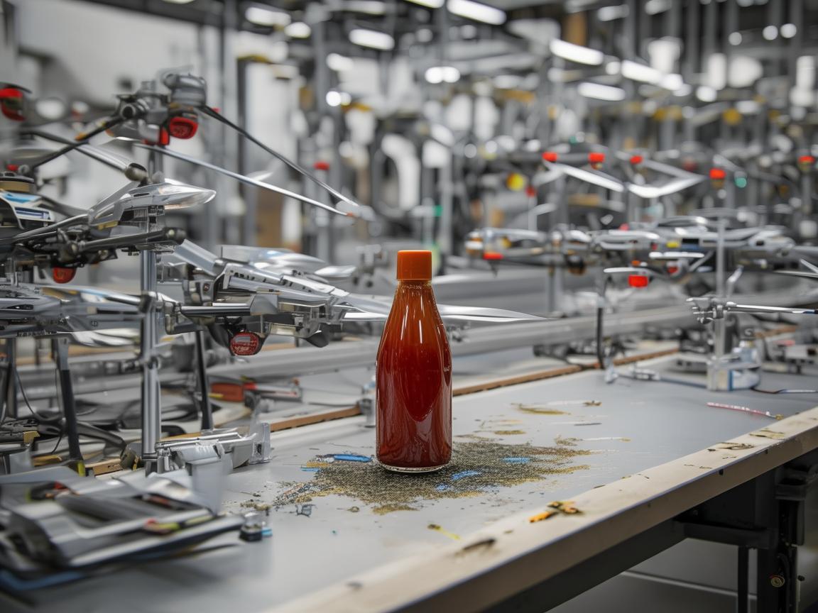 无人机整机装配与烤肉酱的奇妙关联