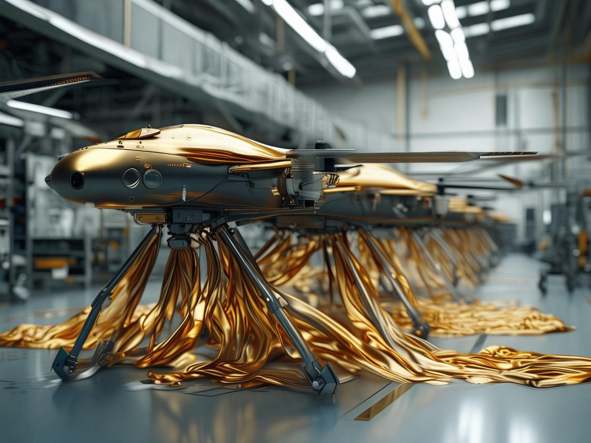 无人机装配，裙摆下的精密艺术