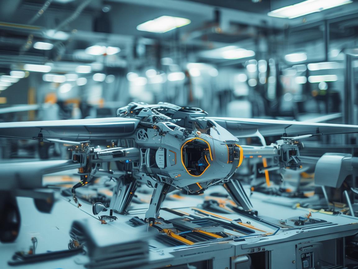 能源政策管理下的无人机整机装配