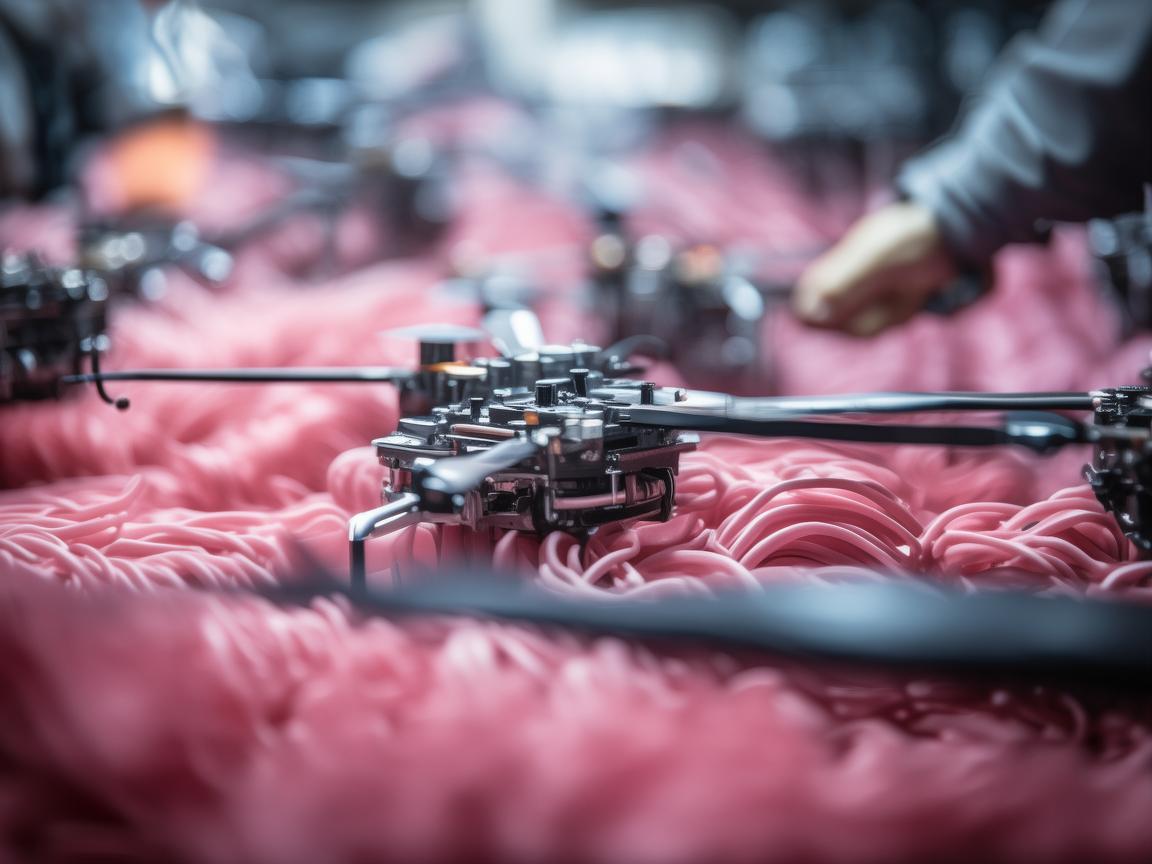 无人机整机装配，粉条背后的精密工序