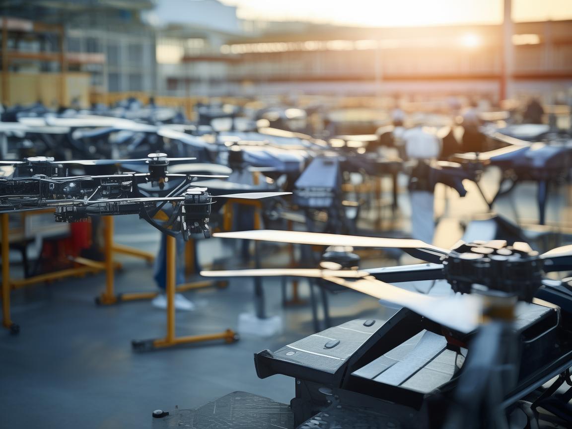 忻州，无人机整机装配的新热土