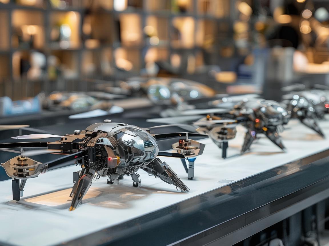 箱包店内的无人机整机装配奥秘