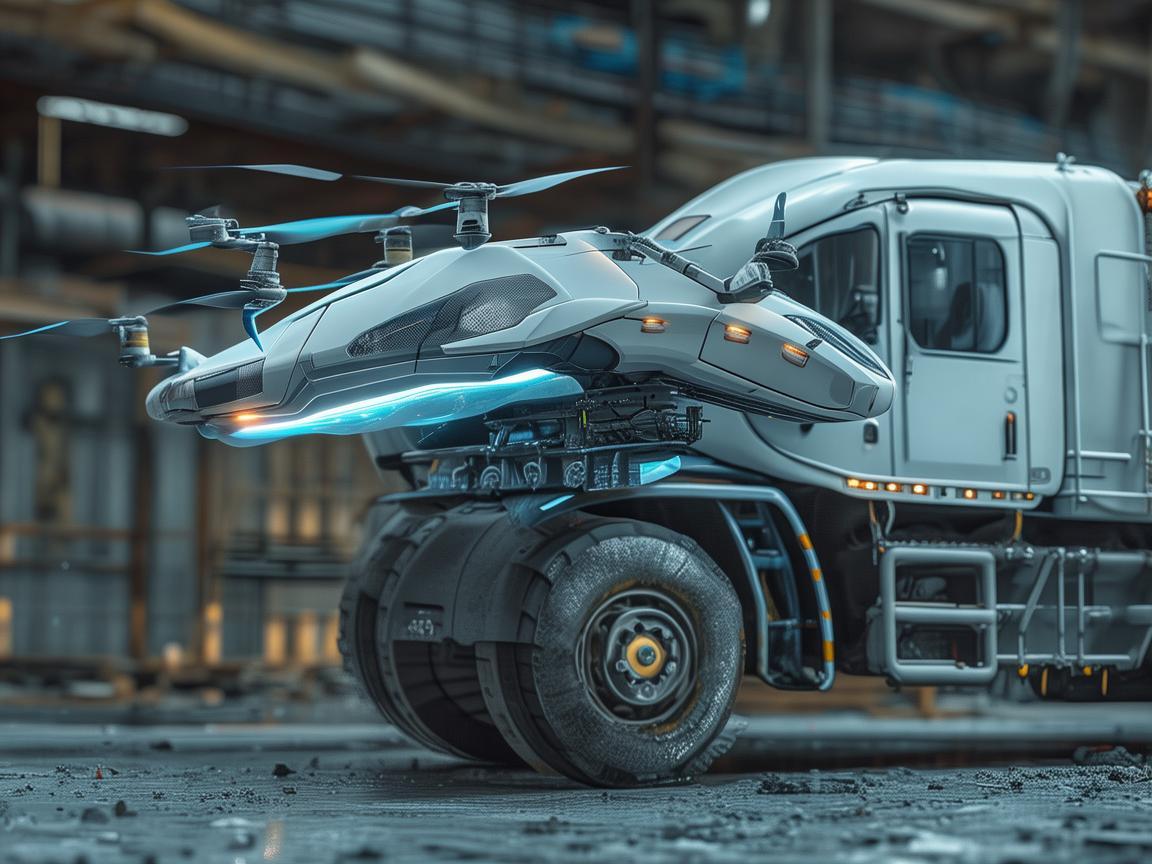 无人机与散装水泥车装配的创新融合 无人机与散装水泥车装配的创新融合