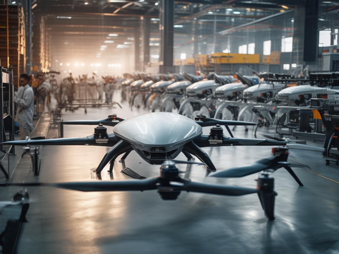 自贡，无人机整机装配的新热土