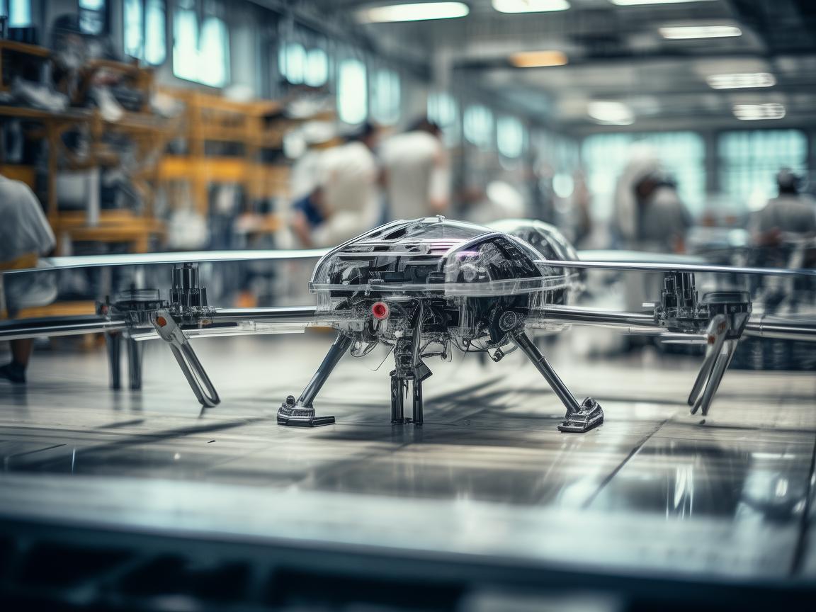 处暑时节，无人机整机装配正当时